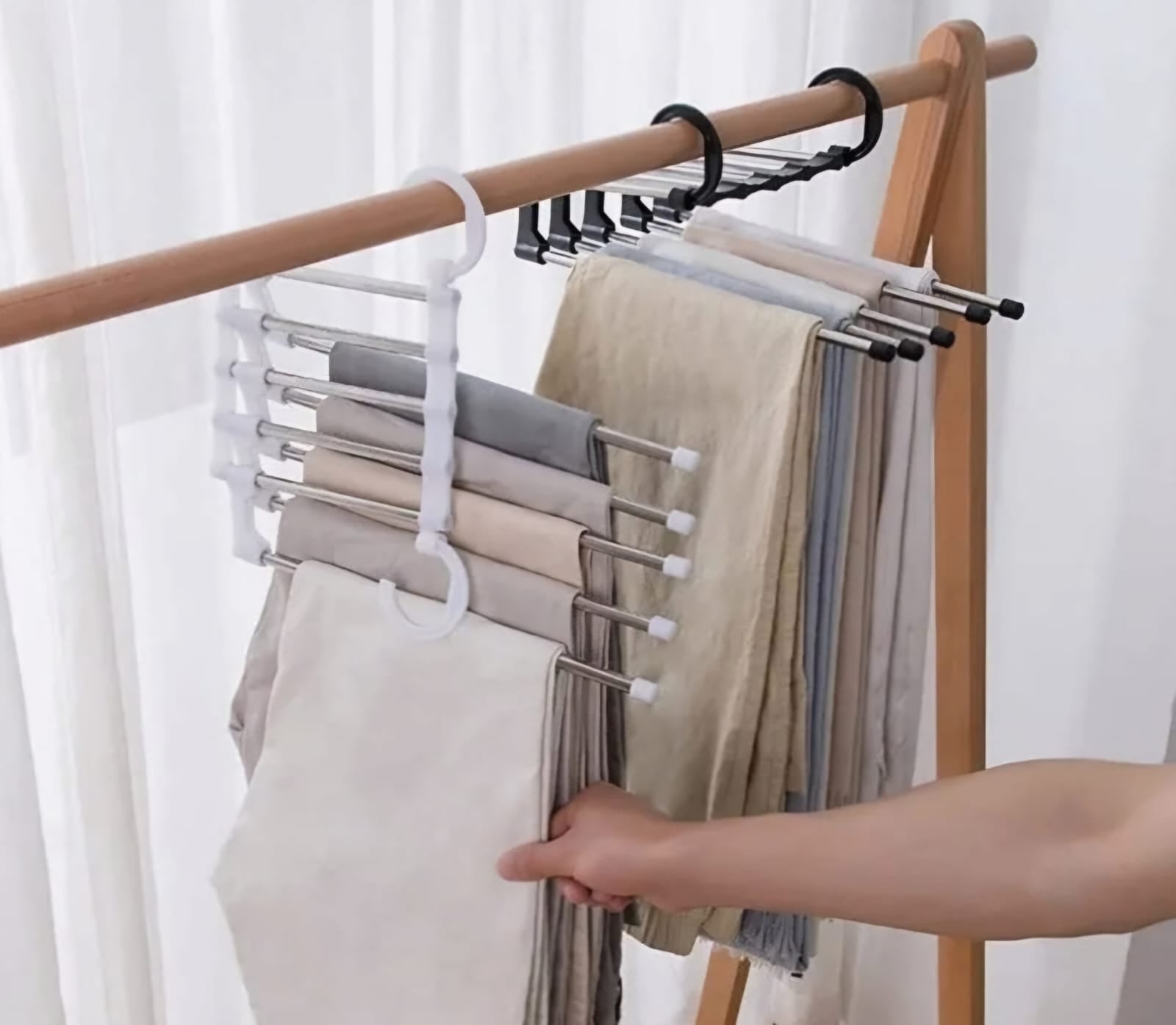 Colgador para Pantalones 5 en 1