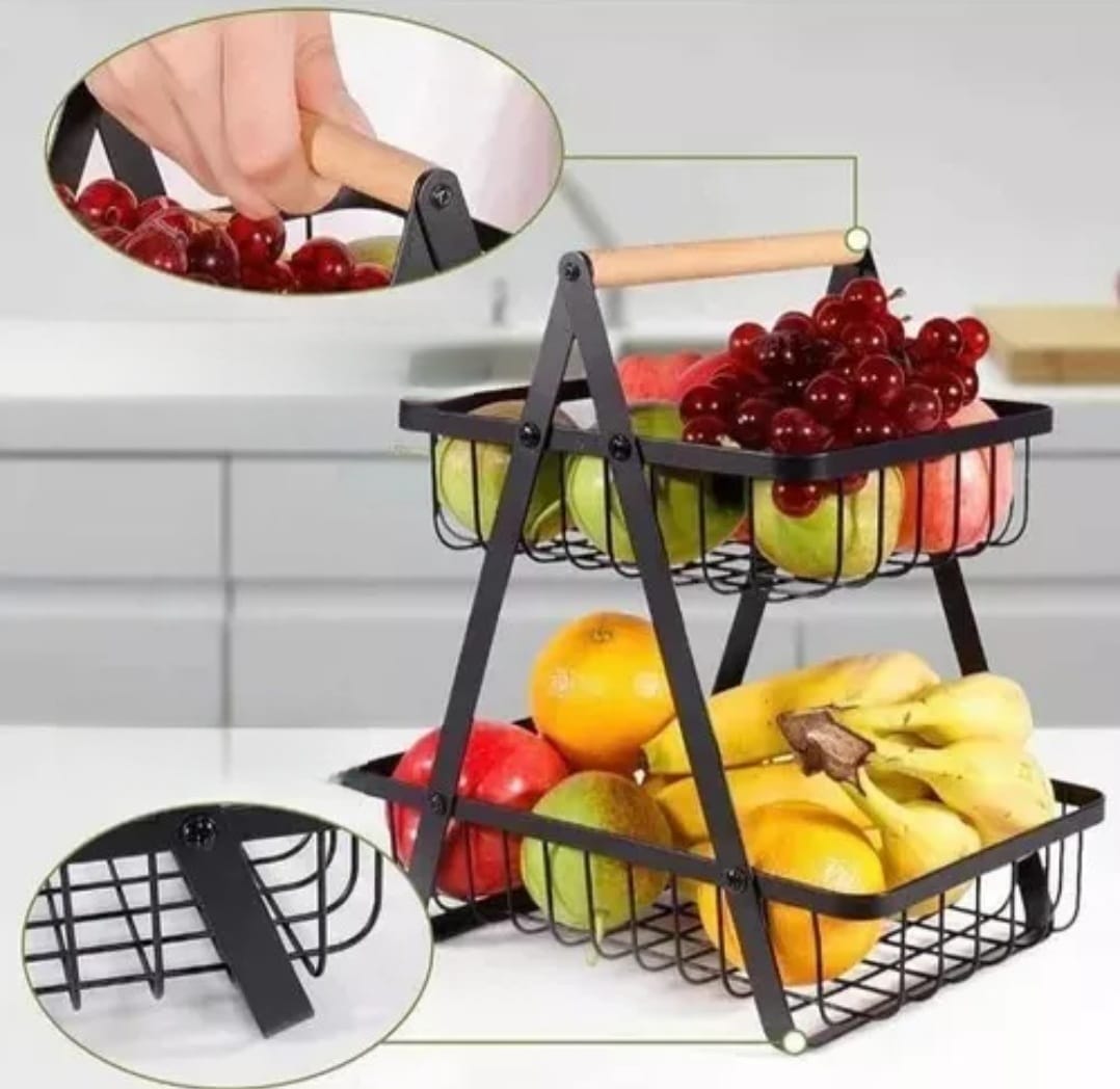 Frutera Metálica Sobremesa