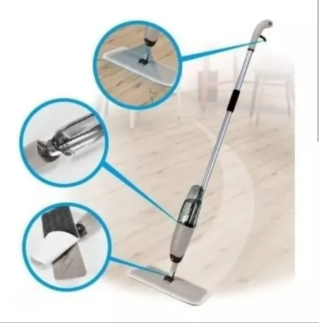 Mopa Plana microfibra Spray - AZUL