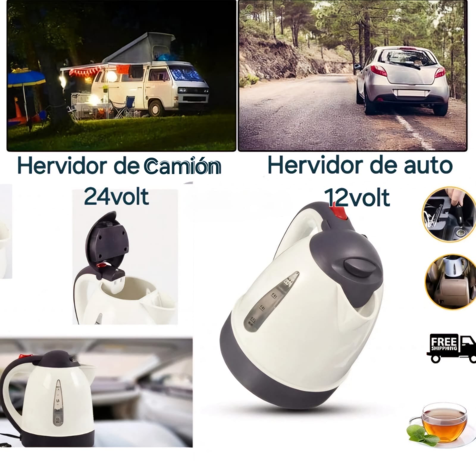 Hervidor 12 Volt