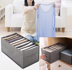 Caja organizadora de pantalones  para armario